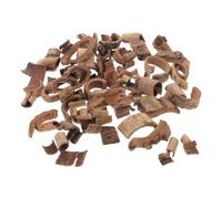 DOITOOL Natural Wood Bark Pieces for Reptile Habitat Décor Handmade Rustic Craft Bark with Natural Wood Aroma for Lizard Tank Background