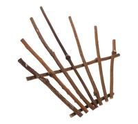DOITOOL Natural Wood Twigs Branches DIY Wood Branches for Crafting Decorative Twigs Rattan Frame Decoration for Festive Party Photo Props Kindergarten Environment Wall Art