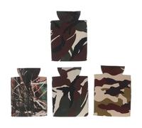 DOITOOL Neoprene Can Sleeves Insulators 4 Pcs with Shock-Proof and Wear-Resistant Features for 330ml Beer Cans for Picnic and Hiking Use