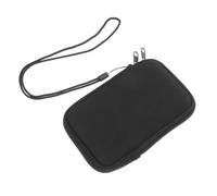 DOITOOL Neoprene Phone Sleeve Pouch Lightweight Protective Zippered Cell Phone Case Portable Travel Protector Bag for Small Accessories Black