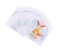 DOITOOL Newborn Monthly Sticker Baby Milestone Cards Baby Photo Shoot Props Announcement Ideas