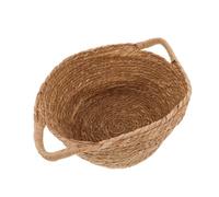 DOITOOL Newborn Photo Basket Wicker Handle for Photoshoot Props and Nursery Decor for Capturing Precious Moments Your Boy Girl