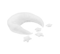 DOITOOL Newborn Photography Props Set Star Moon Shape Photo Props Neutral Gender Outfit for Studio Session Photo Shoot