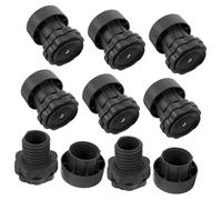 DOITOOL Non-skid Fridge Mats 8pcs Washing Machine Vibration Mat Sturdy Home Furniture Absorption Pads