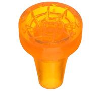 DOITOOL Non-Slip Replacement Cane Tip Crutch Replacement Tip Beef Tendon Material Prevent Pole from Wearing Through Yellow Colour Snowshoeing Elderly Use