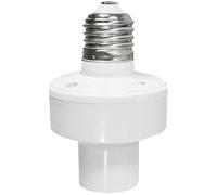 DOITOOL Offline Voice Control Lamp Socket - E27 Bulb Base Adapter 100-265V - No WiFi No App Required Speech Recognition Switch for Bedroom Living Room and Elderly Convenience