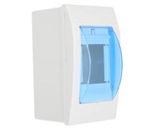 DOITOOL Outdoor Electrical Distribution Box for Home Use, UV Stabilized Non-conductive Abs Plastic Electricity Meter Box with Modern Design, Suitable for Indoor and Outdoor Cable