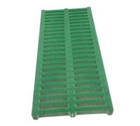 DOITOOL Outdoor Plastic Trench Drain Grate Load-bearing Green Drain Cover for Sewer and Garden Lightweight Easy-install Trench Supply Grille Preventing Debris Blockage
