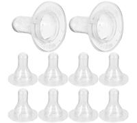 DOITOOL Pack of 10 Lamb Milk Drinking Thick Durable Food Teat Set for Livestock Feeding Easy to Clean and Install for Lambs Sheep and Goats on the
