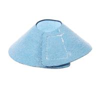 DOITOOL Parrot Anti-bite Collar Bird Neck Cover Protective Cone Soft Blue S Size for Plumage Plucking Prevention and Injury Healing in Pet Birds