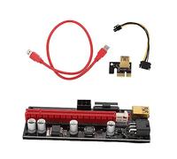 DOITOOL Pci-e 1x to 16x Adapter Cable Pcie 1x to 16x Riser Computer Mining Supply 6pin Interface 12v Enhanced Power Supply