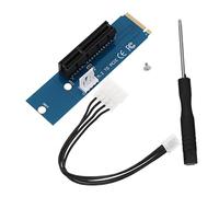 DOITOOL Pci-e Adapter for Ssd Key Ngff to Pcie Converter Card Computer Accessory for System Upgrade Random Color