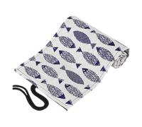 DOITOOL Pencil Bag Canvas Portable Pencil Roll Slots for Organizer for Drawing Supplies for Artist Supplies Use As Cute for School Travel