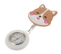 DOITOOL Personalised Fob Watch for Nurses with Lightweight Quartz and Metal Construction, Featuring a Retractable Buckle and Delicate Simple Design, for Women in Healthcare Settings