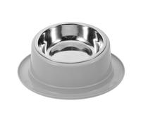 DOITOOL Pet Bowl Elevated Stainless Steel Cat Food Bowl Raised Design for Comfortable Eating Cat Feeder Kitten Water Dish Stable Base