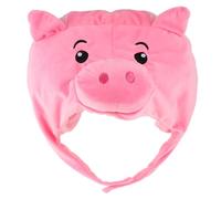 DOITOOL Pig Hat DIY Selfie Prop Cap for Parties and Cosplay Funny Pink Pig Headgear for Birthday Christmas Photoshoot and Events