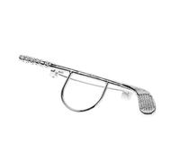 DOITOOL Pin Elegant Convenient Pin Design Golf Brooch Featuring Creative Golf Club Shape, Copper Material with Dazzling Zirconia Stones for Men and Teen Boys for Pairing with Dresses