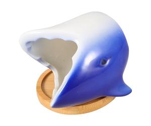 DOITOOL Plant Pot for Cultivating Plants and Breeding Ceramic with Cartoon Shape and Desktop Flowerpot for Home Decoration