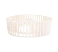 DOITOOL Plastic Bathroom Fan Blower Wheel Assembly White 180mm