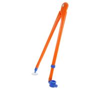 DOITOOL Plastic Compasses, Abs Orange Whiteboard Compasses for Teachers and Students, Blackboard-Compatible Circle Drawing Tool for School Teaching Demonstrations and Lessons