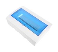 DOITOOL Plastic Electrical Enclosure Outdoor Electrical Enclosure Plastic Circuit Rail Type Sub-box