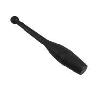 DOITOOL Plastic Exercise Clubs Home Gym Equipment Hand Weights Set Black Club-shaped Design Ergonomic Handle Multifunctional Space-efficient Style for Traditional and Indian Workouts