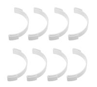 DOITOOL Plastic Hat Brim Bender Tool with Adhesive Pads Baseball Cap Shaping Device for Precise Curve Brim Warping Restorer White