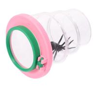 DOITOOL Plastic Insect Viewer Jar with Magnifier for Portable Insect Observation Box with Secure Design Educational Outdoor Exploration for Boys