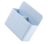 DOITOOL Plastic Pen Box Magnetic Chalk Storage Container Blue