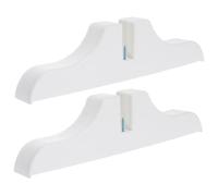 DOITOOL Plastic Screen Divider Base 2pcs Removable Room Partition Support Brackets for Office and Home Privacy Screens Compatible with Fabric Room Dividers