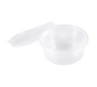 DOITOOL Plastic Storage Containers with Tight Seal Lids 15pcs with Lids Leakproof Plastic Clay Box for Clay and Ball Storage for Craft and Art Organisation
