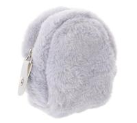DOITOOL Plush Coin Purse Zipper Wallet Adorable Trendy Casual Style Soft and Comfortable Touch Versatile Storage Women Small Purse Daily Use