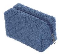 DOITOOL Plush Pencil Case Large Capacity Stationery Organizer Bag with Diamond Quilted Pattern and Firm Shape, Protects Stationery and Keeps Items in Place, for Back to School and Travel