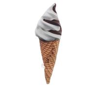 DOITOOL Plushies Pillow Ice Cream Stuffed Cartoon Stuffed Ice Cream Cone Model Decorative Cute Plushies Soft