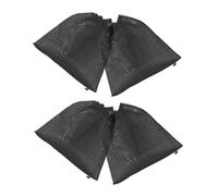 DOITOOL Pond Pump Filter Bag Mesh Filter Media Bag with Drawstring Extra Large 31x41cm for Pool Vacuum and Outdoor Pond Pump Filtration 4pcs Set