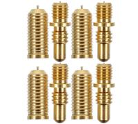 DOITOOL Pool Cue Joint Accessories 4 Sets Copper Screws Enhanced Strength Labor Time-Saving Suitable for Billiard Cue Repair