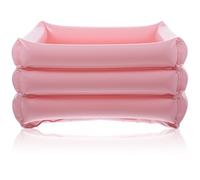 DOITOOL Portable Bedridden Users and Color for Patients Inflatable PVC Foot Wash Basin Foldable Feet Bath Bucket Easy to Carry, Family Travel Suitable