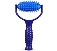 DOITOOL Portable Blue Muscle Massage Stick Roller for Back and Legs, Comfortable Abs and PVC Manual Massager Tool for Sedentary Individuals and Yoga Enthusiasts to Circulation and Tension