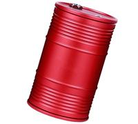 DOITOOL Portable Car Ashtray with Cover, Lightweight Aluminium Alloy Cigarette Ashtray for Canteens and Vehicles, Proper Storing Capacity with Simple and Decorative Style