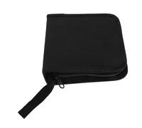 DOITOOL Portable CD Holder Bag Capacity Disc Storage Carry Case Organizer for DVD Vcd Travel Oxford Material with Thickened Design Compact Lightweight CD Binder for Movie Lovers and Gamers
