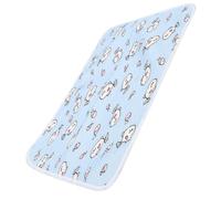 DOITOOL Portable Cooling Pad for Dogs and Cats, Foldable Latex and Polyester Fiber Mat for Indoor and Outdoor Use, Lightweight Pet Cooling Mat Suitable for Summer, Supports Pets under 15