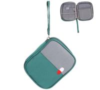 DOITOOL Portable First Aid Bag Practical Storage Container Oxford Cloth Lightweight Medicine Pouch for Car First Aid and Business Travel