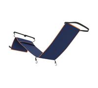 DOITOOL Portable Foldable Airplane Foot Hammock Under Desk Foot Rest for Comfortable Long Bus Train Plane Travel Lightweight Seat Cover for Adults and Easy Setup Travel Essential