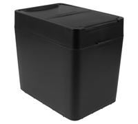 DOITOOL Portable for Clutterfree Abs Trash Car, with Can Garbage Leakproof Lid Container for Wear-resistant and Scratch-resistant Waste Bin Organised Trucks Sedans Auto Vehicle