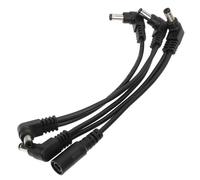 DOITOOL Portable Guitar Effector Power Supply Cable for Musical Instruments Performance and-the-go Use with Pvc Material and Lightweight Design, Convenient to Use