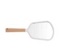 DOITOOL Portable Handheld Elliptical Makeup Mirror Frame Compact Cosmetic Accessory for Women and Professional Artists