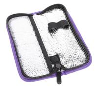 DOITOOL Portable Insulin Cool Bag for Medication Storage with Oxford Cloth Material and Practical Design, Suitable for Business Trips and Work, Guard Inner Medicines and Reusable Zipper