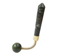 DOITOOL Portable Jade Waist Massager with Gua Sha Function, Manual Muscle Massage Stick for Office Workers and Fitness Enthusiasts, Handheld Back and Neck Massage Hammer for Relaxation