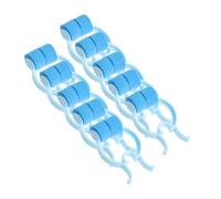 DOITOOL Portable Nose Clips Made from Pom and Eva Materials for Snore Reduction 16pcs and Lung Breathing Training Nasal Stopper Clips for Travel and Outdoor