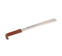 DOITOOL Portable Stainless Steel Shoe Horn with Long Handle for Men and Seniors, Spacesaving Design for Home and Travel, Heavy Duty 52cm Shoe Lifter with Sl legant Appearance